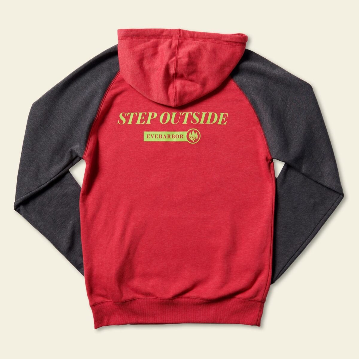 Men's Red Modern Hoodie - Image 2