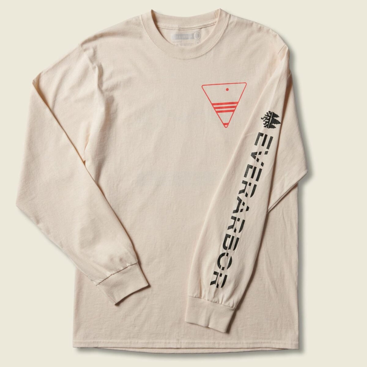 Triangle Mountains Long Sleeve - Natural - Image 3
