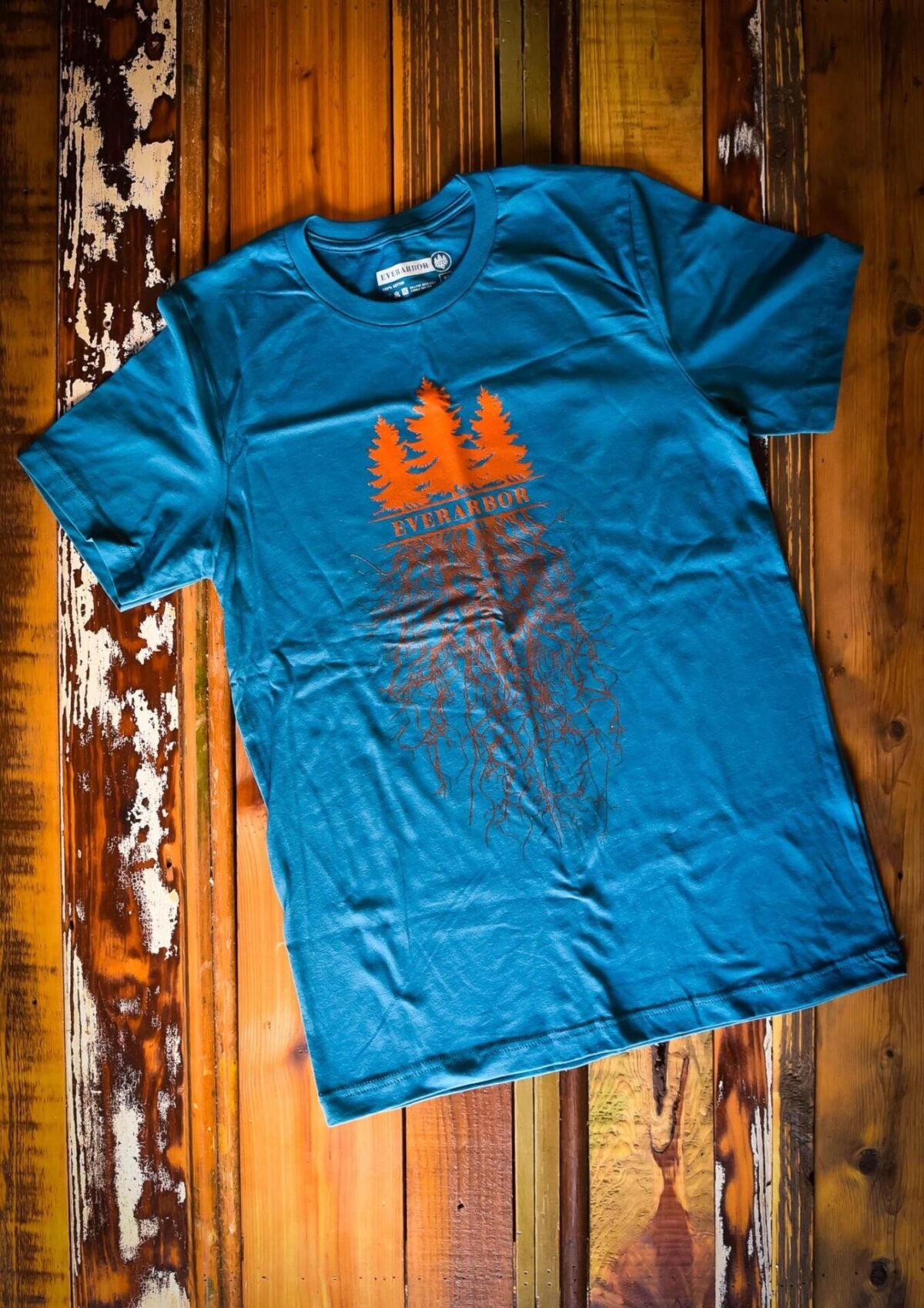 Deep Roots T-Shirt - Turquoise