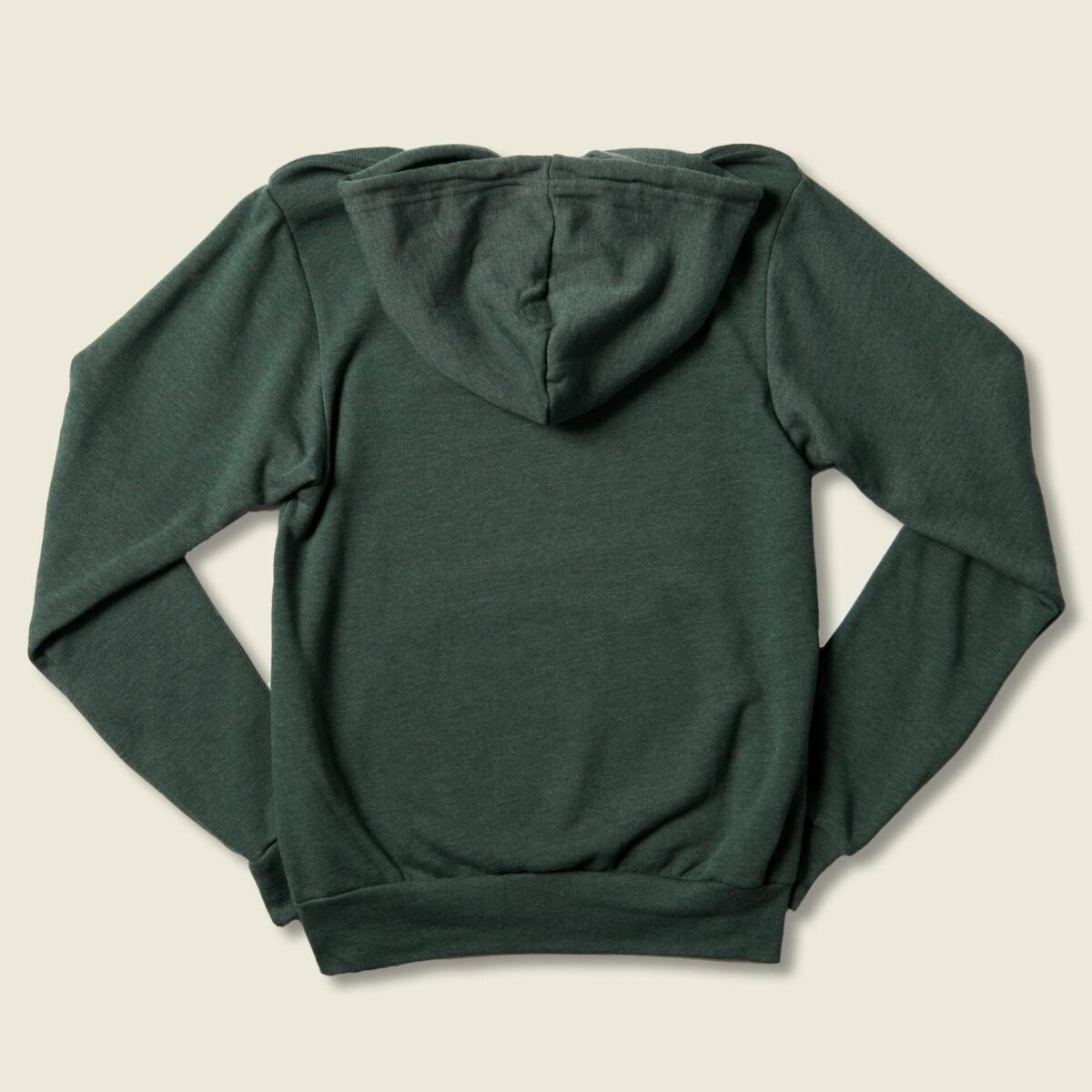 Retro Art Hoodie - Heather Forest - Image 2