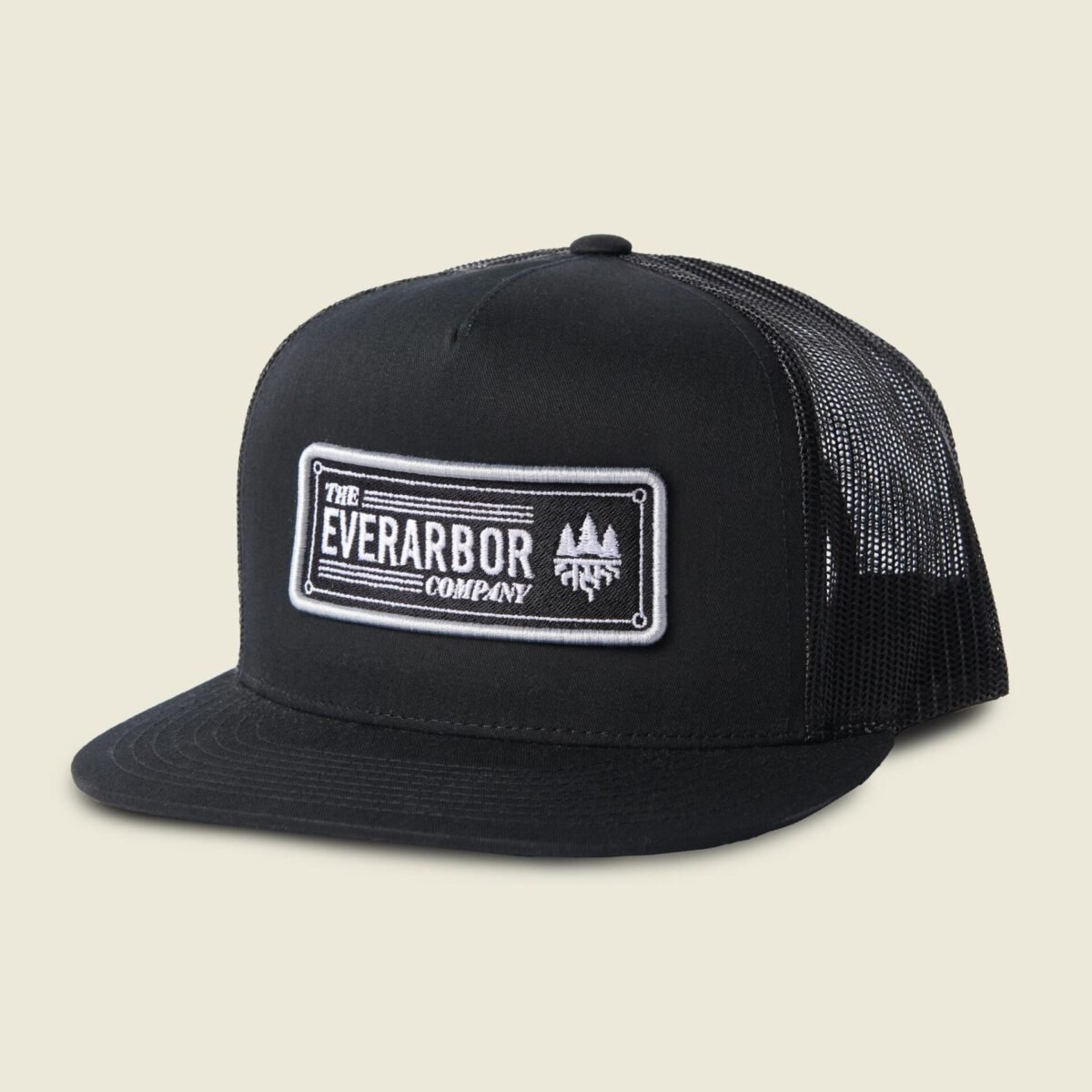 Zart black/black w/ white stamp logo