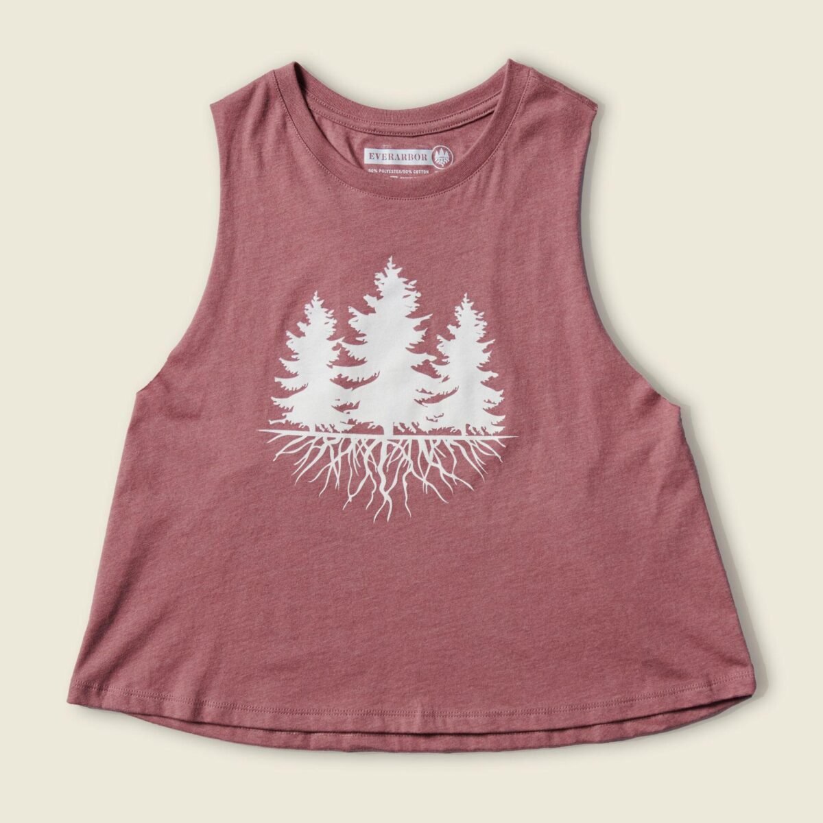 Cropped Tank - Mauve