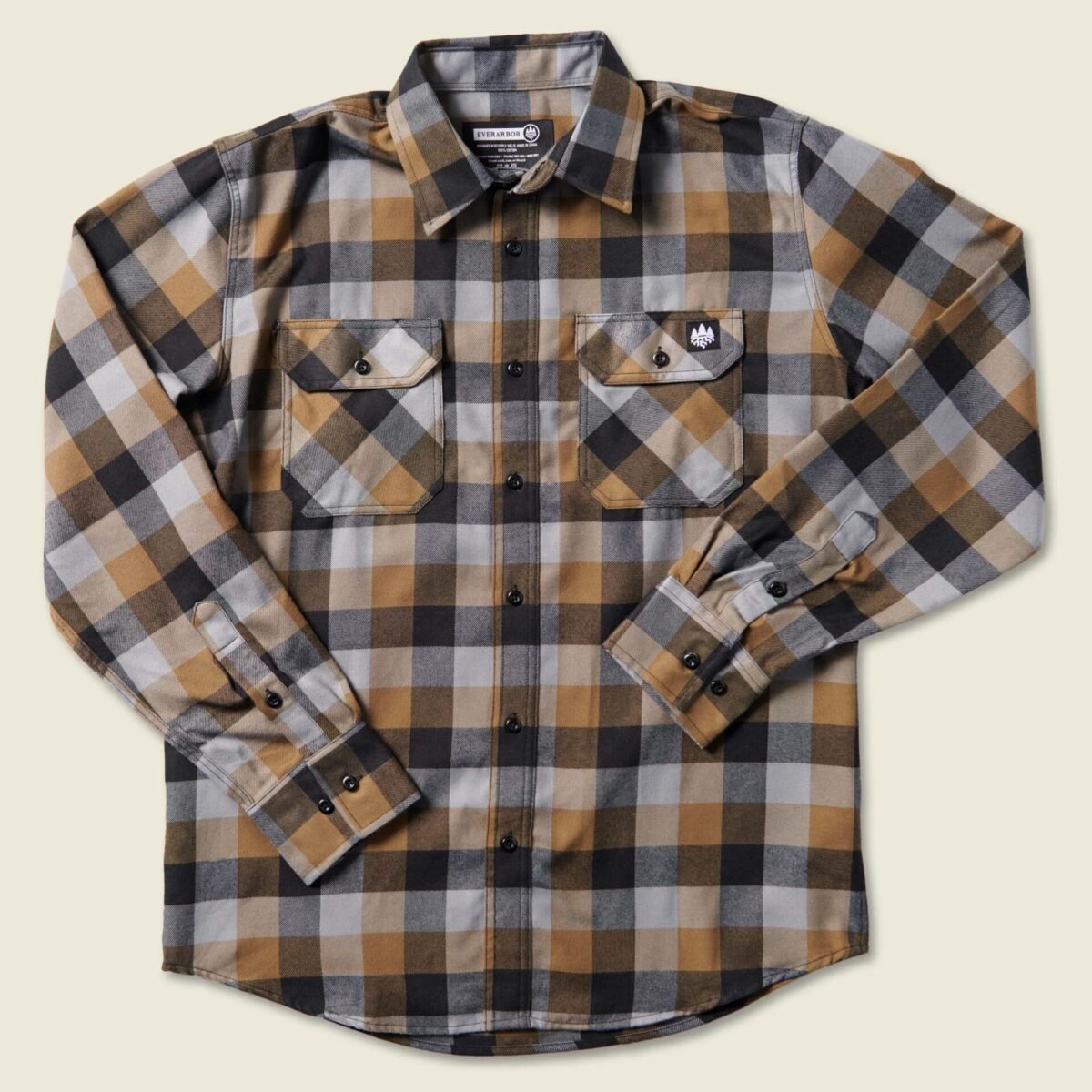 Men's Flannel - Earth tones