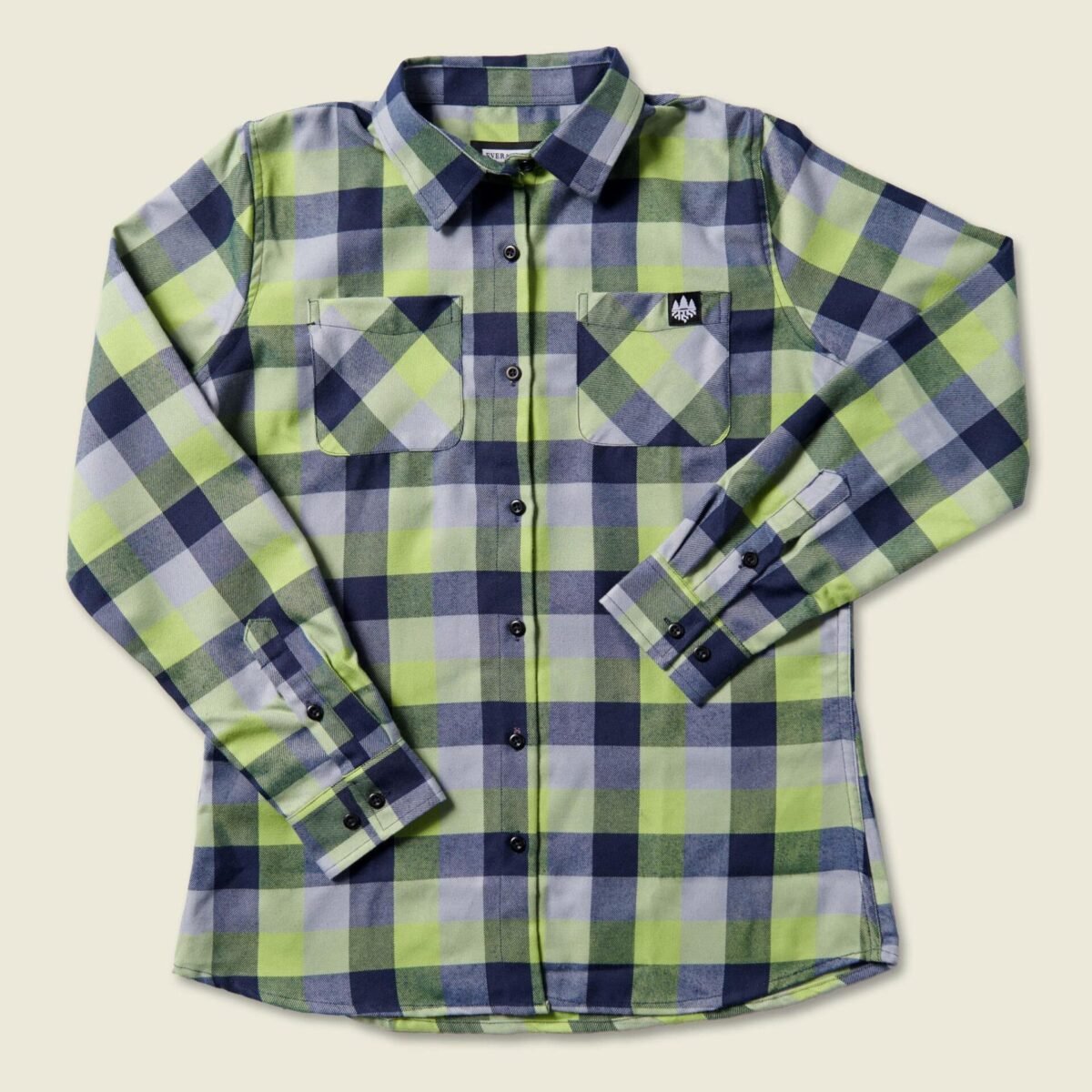 Women's Flannel - Green/Blue